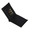Daks Black Ocean Embossed Diagonal Check Line Wallet Dbwa4e905bk