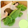 Adorable Green Crocodile Plush Pillow Soft Animal Toy For Kids Creative Gift Idea