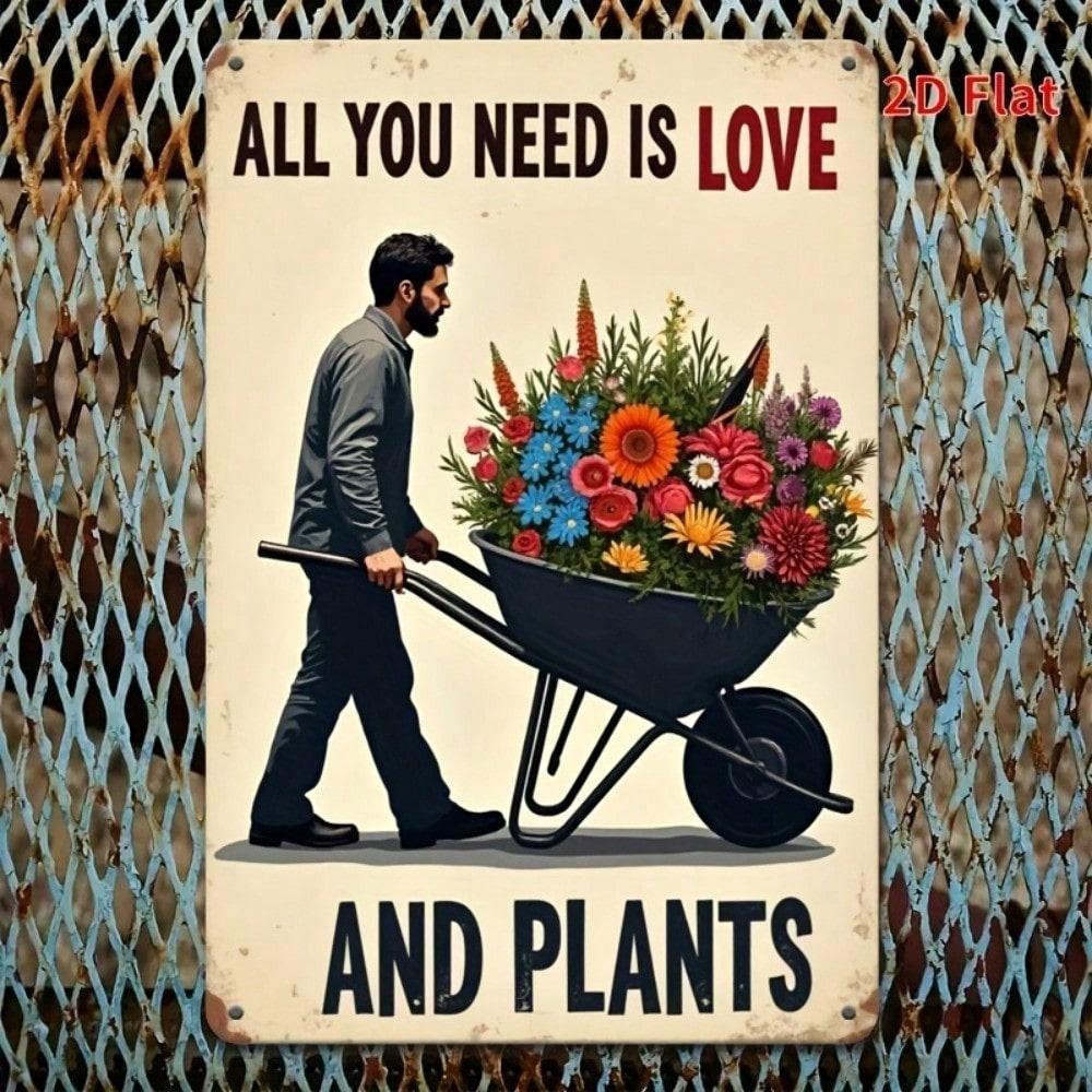 Metal Poster Wall Decor Vintage Iron Art Home