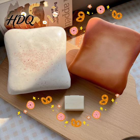 Weiche Textur Stressabbau Langsam Rückprallende Spielzeuge Brot Butter Quetschspielzeug Linderung Aufgehendes Fidget Sensorisches Geschenk Partygeschenk Reduktion