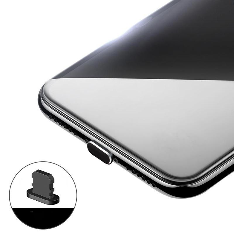 Charging Port Metal Dust Stopper Cap Phone Speaker Dust Mesh Sticker for Samsung IPhone 16 15 14 Pro Max IOS Type C Cleaning Set2