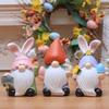 Easter Bunny Gnome Elf Resin Ornament