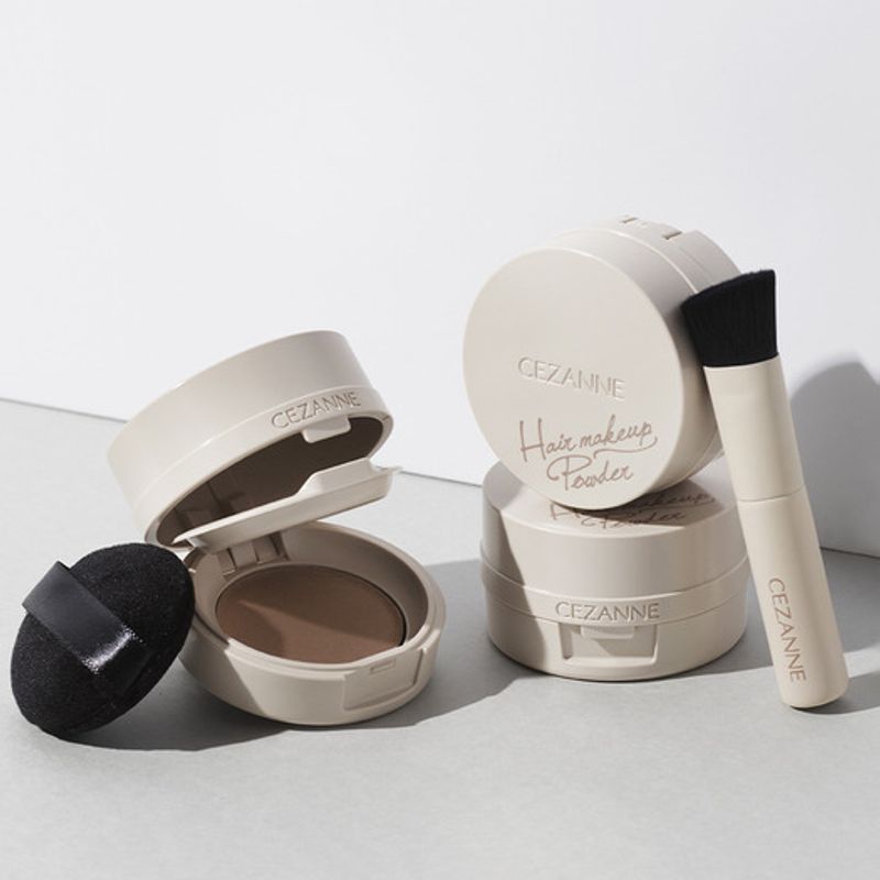 

CEZANNE [Cezanne] Tok Tok Hair Makeup Powder (+ free brush) Hair Makeup Powder (+Brush included)