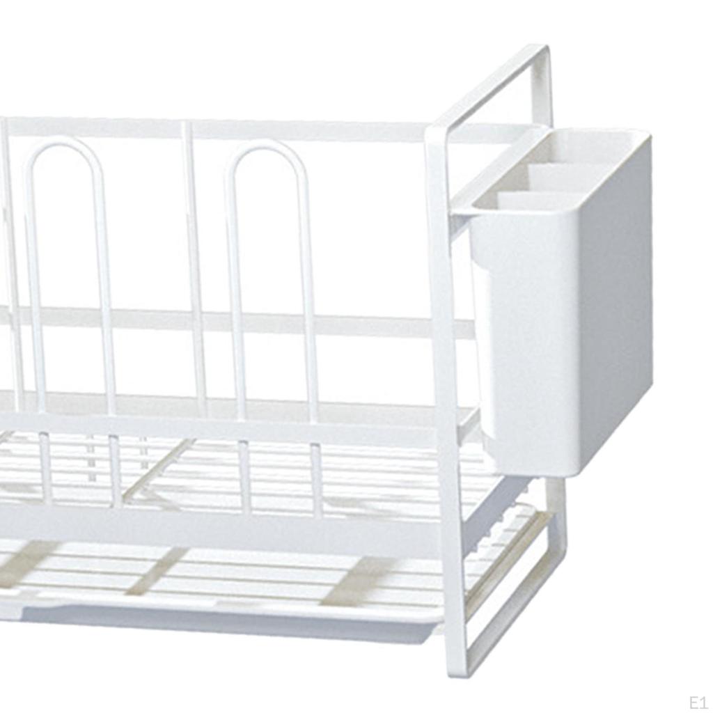 Kitchen Plate Sink Tidy Rack Storage Holder Organizer Drainer Dishes Draining