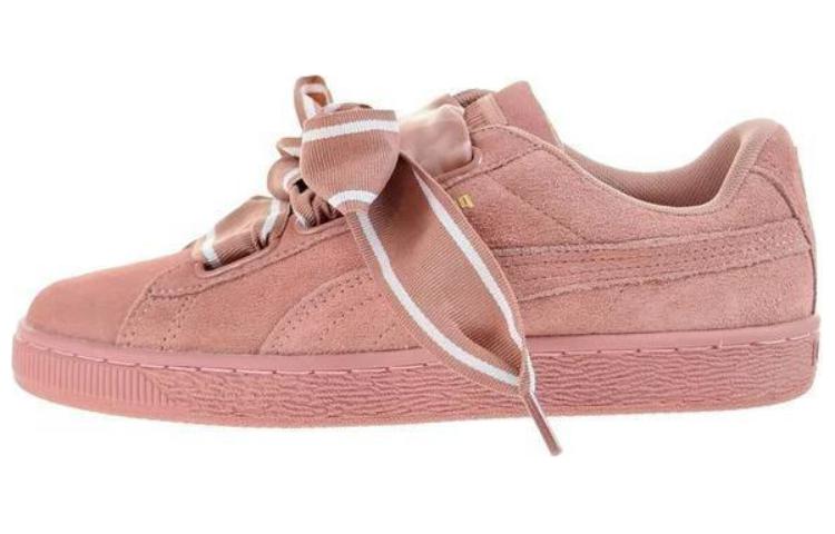 PUMA Suede Heart Satin Ii Cameo Brown Women s 364084-03 38
