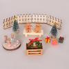 Creative Gingerbread Man DIY Christmas Tree Ornament - Cute Micro Landscape Decoration
