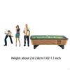 1/64 Scale People Figure Resin Figurines Hand Painted Collection Movie Props