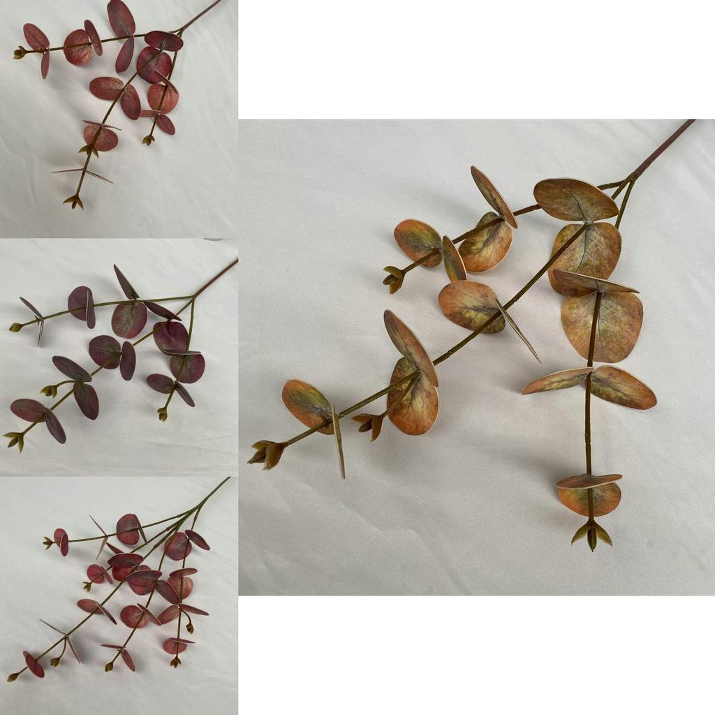 Artificial Eucalyptus Money Leaf Stems For Indoor Outdoor Decoration Photography