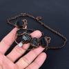 Black Tourmaline Rough Necklace, Gemstone Copper Electroformed Jewelry Necklace, Handmade Jewelry, For Anniversary Gift