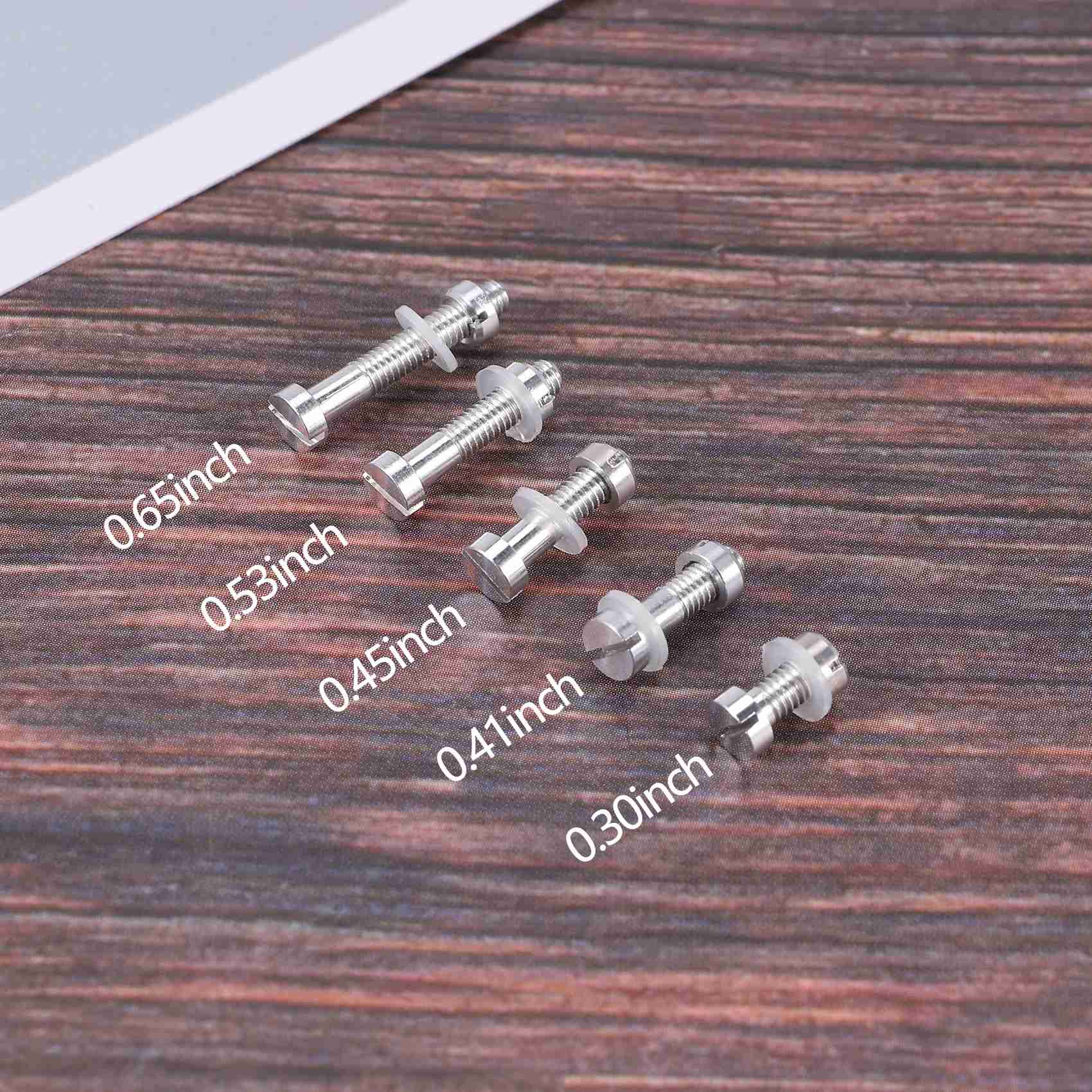 

5Pcs M2.5 Screws Bolt Nut Washers Set Turntable Headshell Stylus Mounting Vinyl LP Record Player China Mainland