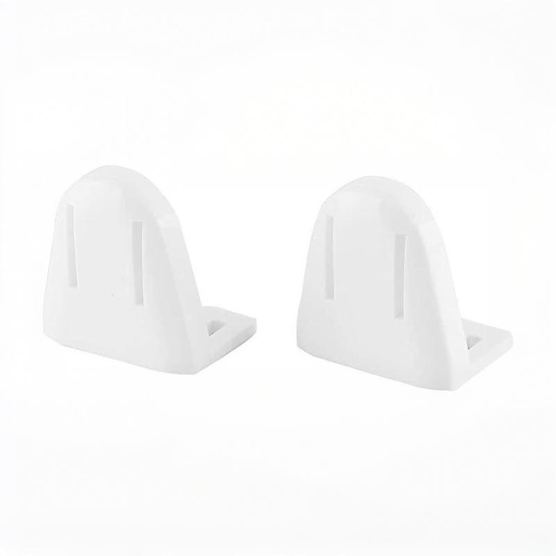 Roller Blind Repair Hardware Kit 1 Set Durable Plastic with Bead Chain Mounting Brackets for Home Window Fix