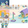 Colorful Macaron Building Blocks Fun And Educational Toy For Children 100pcs Bag