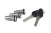 SHAD D1TRBOR Motorcycle TERRA Dedicated Key Cylinder, Set of 3