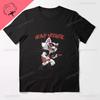 Funny Cat Meowtallica Cat Rock Music Print T-Shirts Rock Music Men Tops Fashion Oversized Tee Comfortable Unsiex Couple Wears