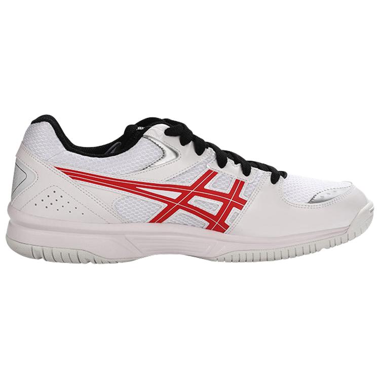 Asics River Cs Comfortable Versatile Durable Low-Top Training Shoes Unisex Sneakers White Red 1053A034-106