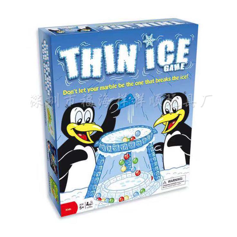 

Игра про пингвинов на тонком льду: Головоломка «Мозговая сила второго поколения» и испытание на координацию рук и глаз. 24*20*6 cm