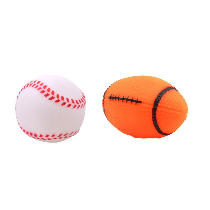 1 Stück Durchmesser 6cm Quietschender Haustier Hundeball Spielzeug für kleine Hunde Gummi Kauen Welpenspielzeug Hundezubehör Hundespielzeug Haustiere brinquedo cachorro
