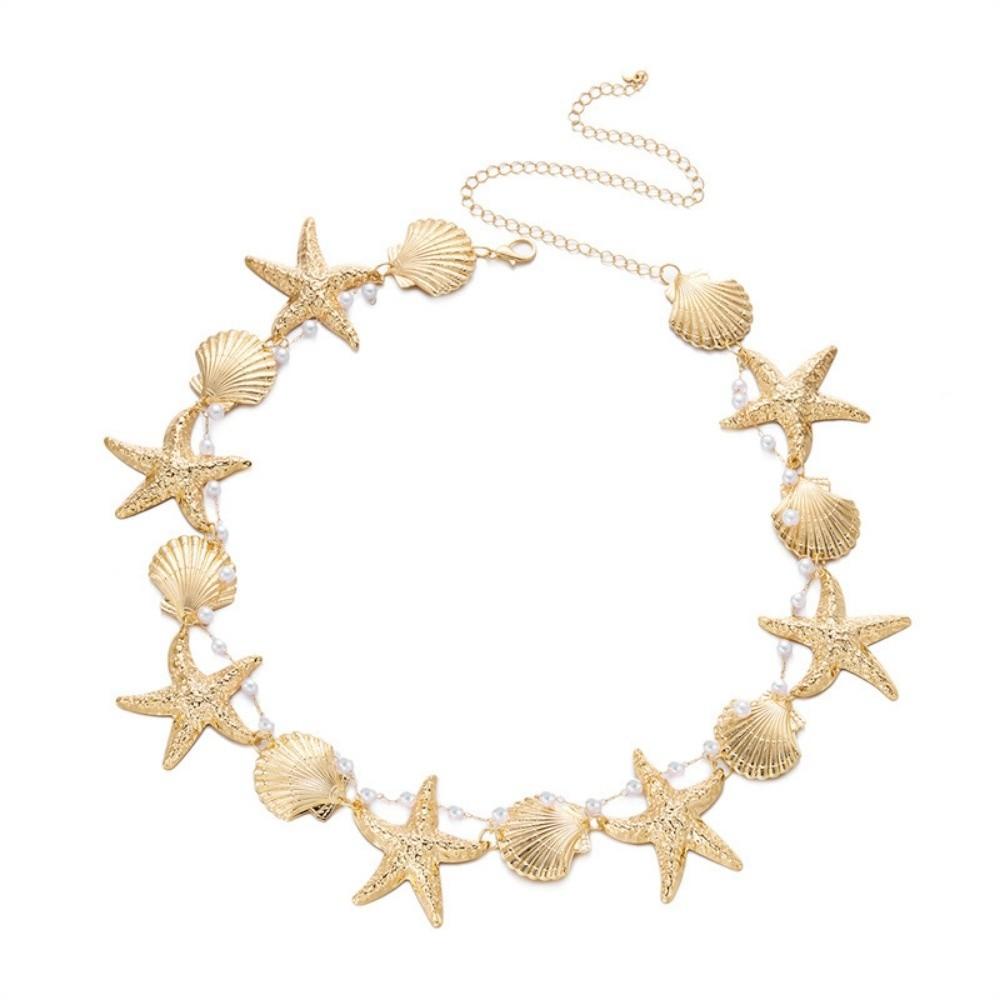 Starfish Belly Chain Conch Pendant Bohemian Style Belt New Body Chain Beach
