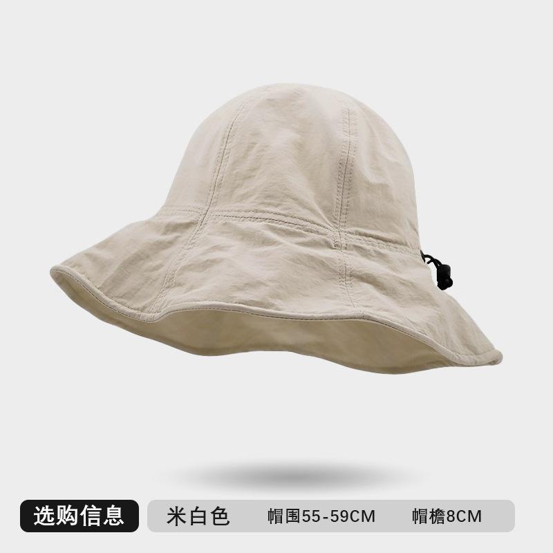 Sun Hats for Men Women Fishing Hat UPF Protection Wide Brim Bucket Hat Breathable Quick-Dry Water Rapellent Outdoor Hiking Beach Travel Summer Hats