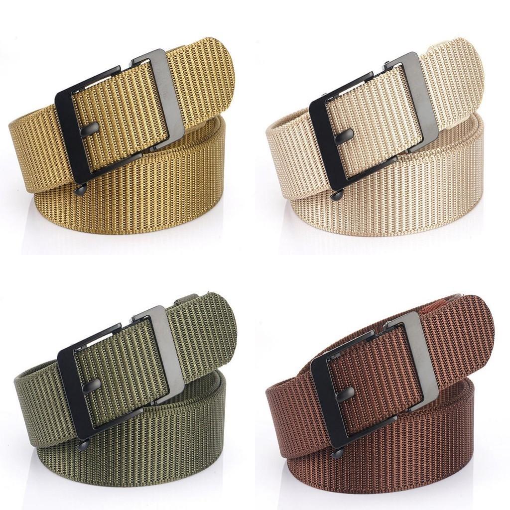 Unisex Belt Versatile And Slimming With Metal Buckle Belt Paired With Jeans