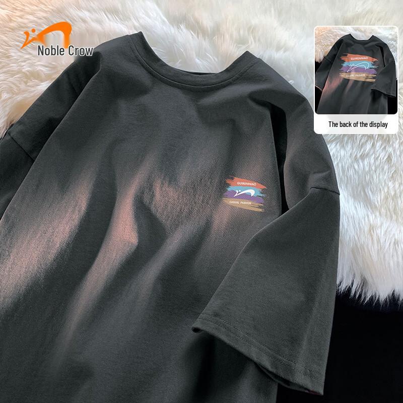 Guirenniao Men s Cotton Short Sleeve T-Shirt S