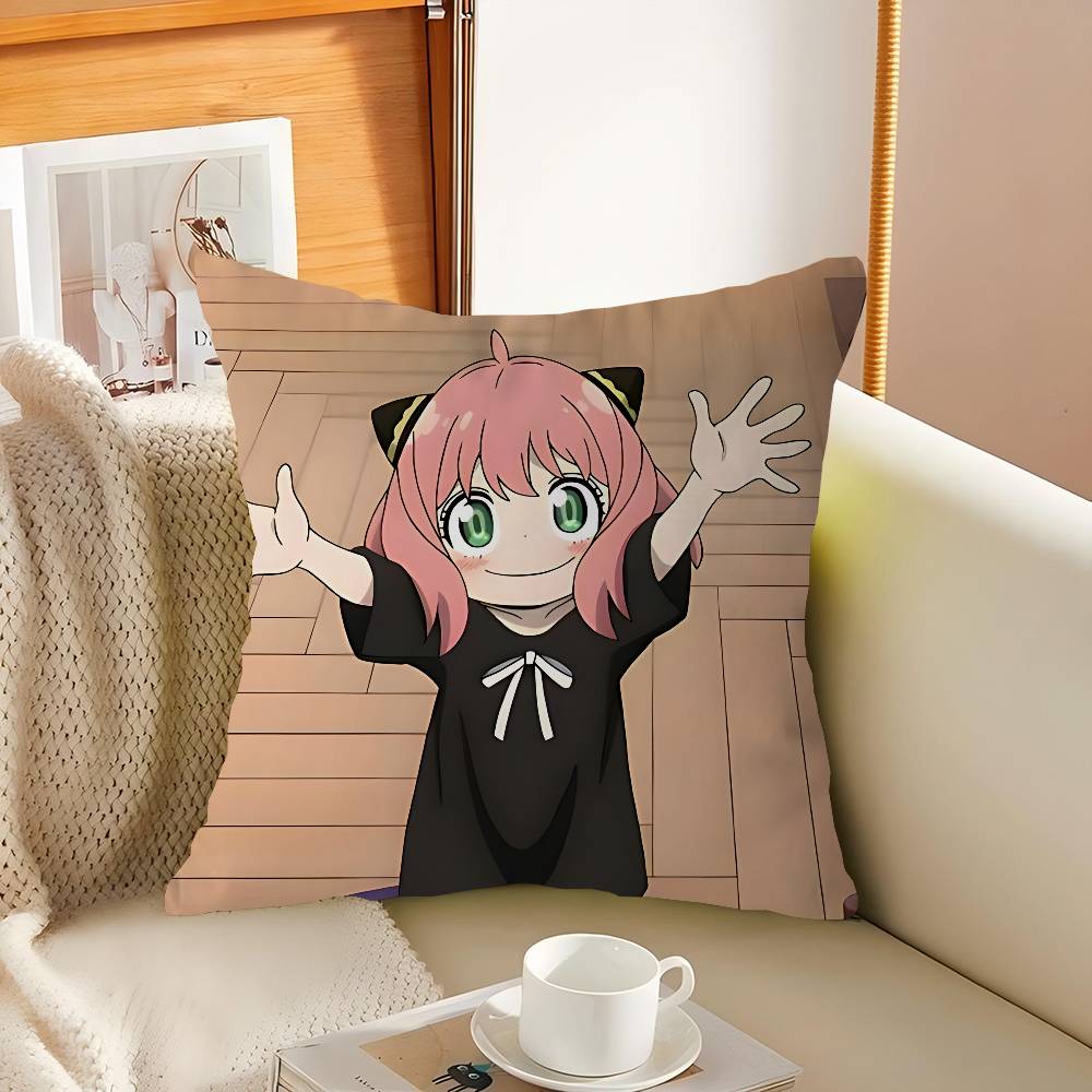 

Аниме Spy X Family Аня Наволочка Декоративная подушка Подушка для сиденья стула Подушки для сна Подушка для сиденья стула Мягкая подкладка Подушка Подушка для дивана 16x16Inch