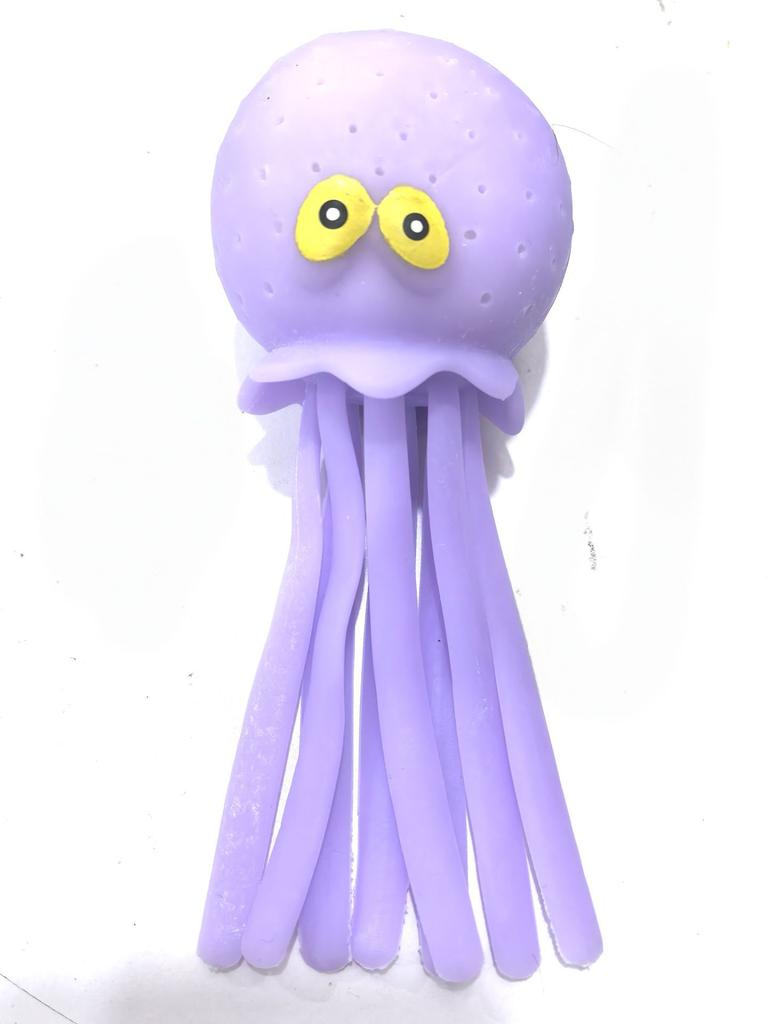 Water absorbing Octopus Baby Bath Toy Sponge Water absorbing Octopus Squeezing Stress reducing Toy Summer Children's Water Toy