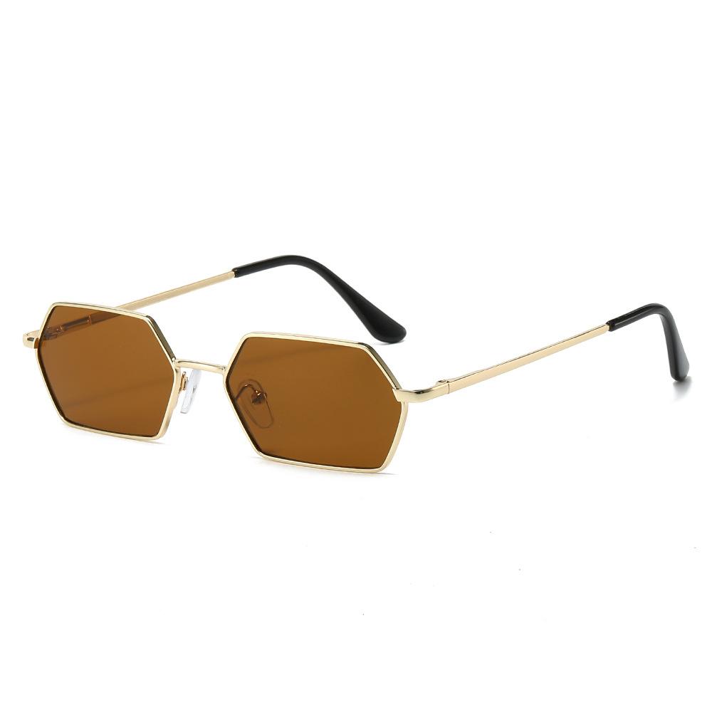Small Frame Glasses Retro Square Sunglasses Personalized Men'S And Women'S Street Photography Sunglasses Street Trend Single Item