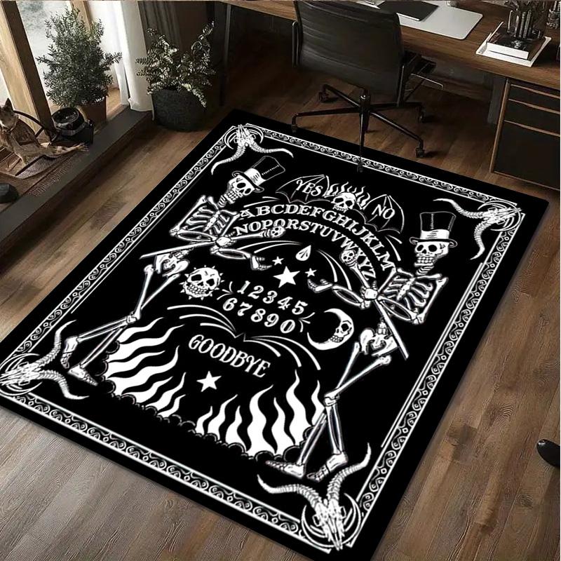 

Ouija Board Print Rug - home decoration Carpet For Living Room Bedroom Flooring Computer Chair Area Rug 40x60cm( 15x23in )