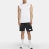 Nike Męski top bez rękawów z logo w jednolitym kolorze Biały DX0992-100
