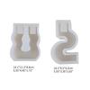 U-shape S-shape Candlestick Siliocne Mold Handmade Plaster Epoxy Resin Candle Holder Tray Molds Home Crafts Decoration