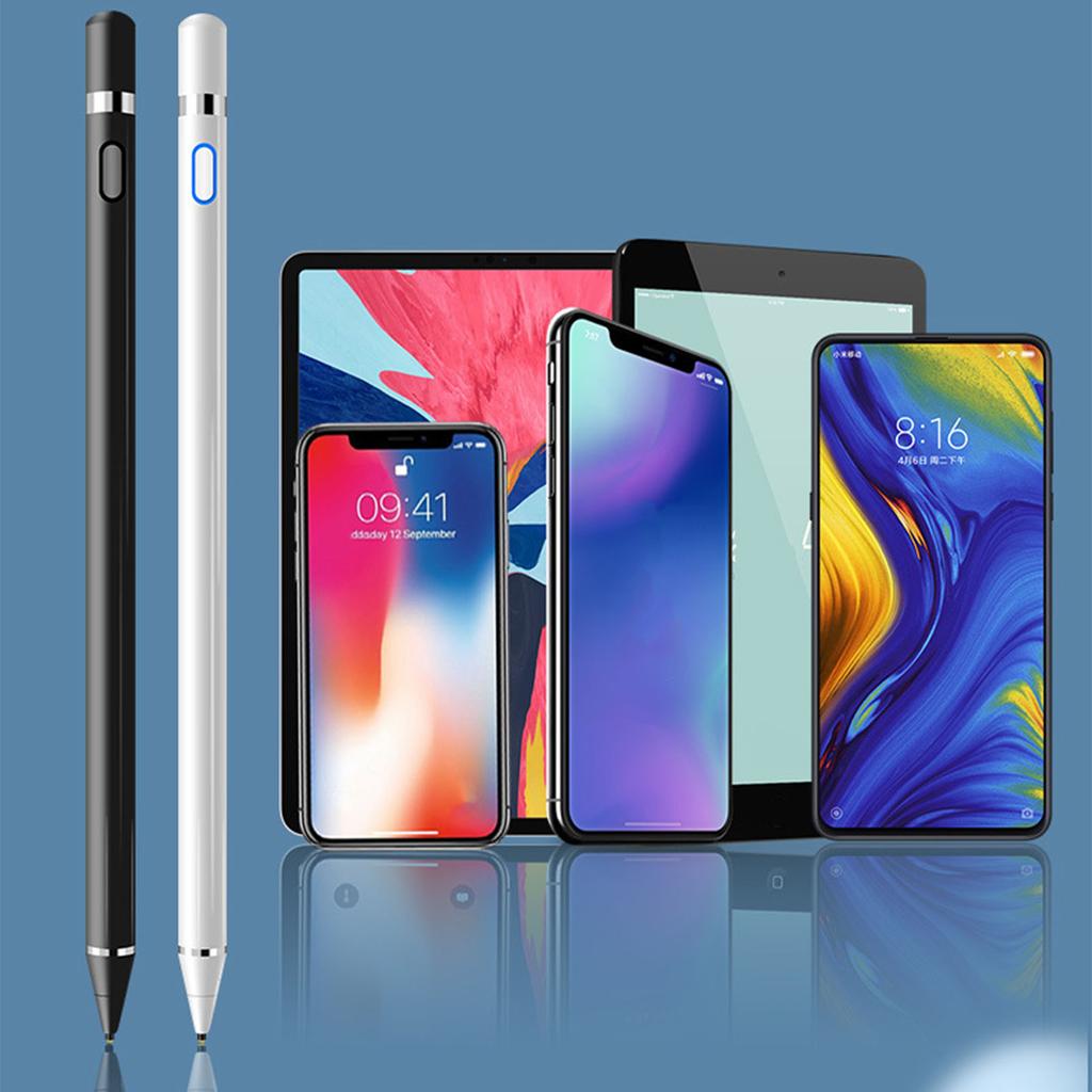 Tablet Stylus Pen High Accuracy Dual Tip Writable Universal Stylus Pen for Phone Tablet PC Black