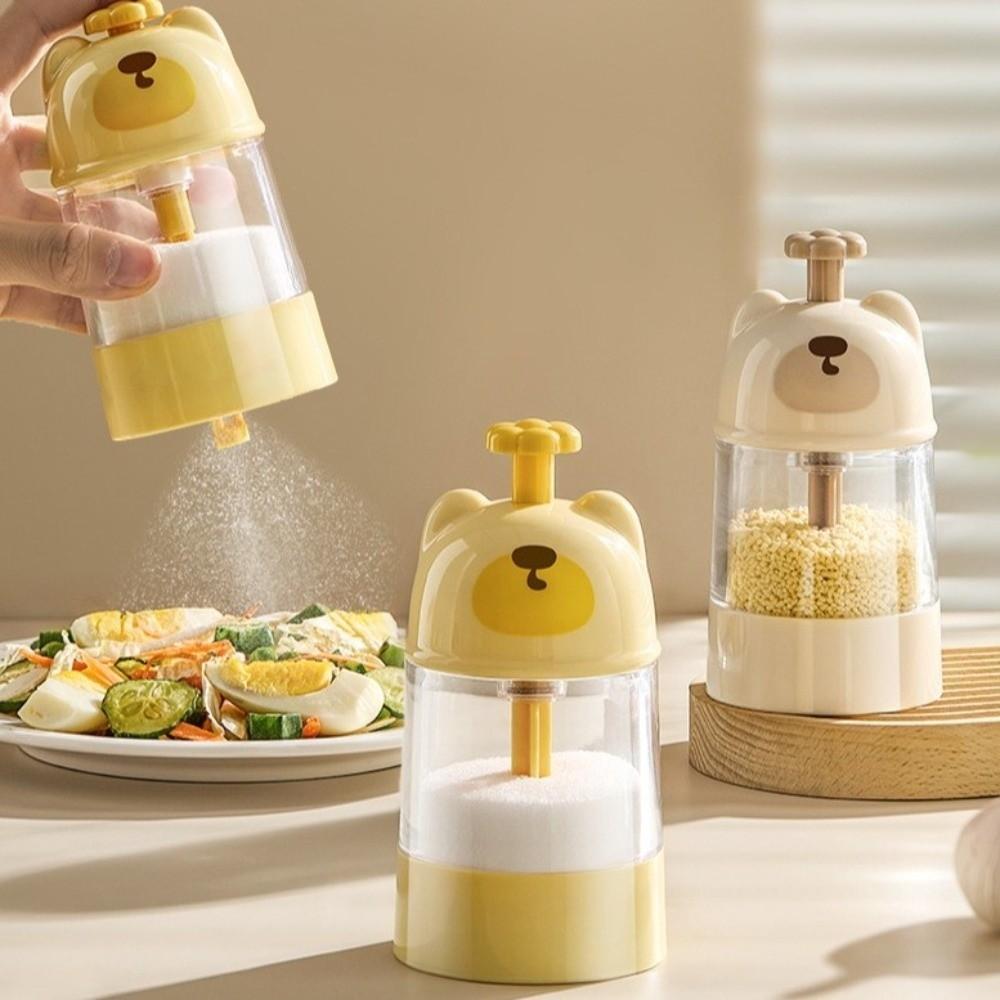 Leak-proof Sealed Seasoning Jar Quantitative Seasoning Box Salt Bottle Seasoning Container  Cooking