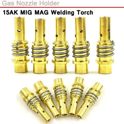15AK Gas Nozzle Holder with Nozzle Spring For MIG/MAG Welding Torch Contact Tip