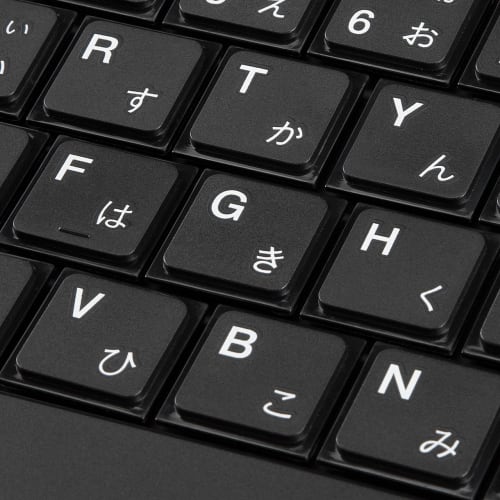 Sanwa Supply SKB-SL19BK Wired Slim Keyboard Quiet Key USB A Connection Japanese Layout 102 Keys Pantograph