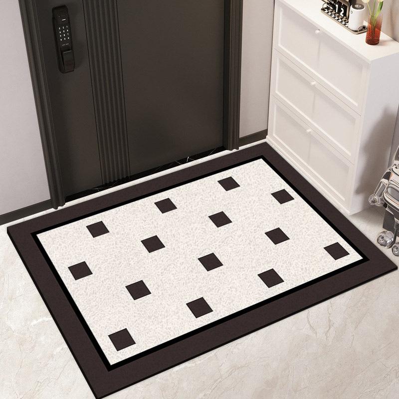 Light Luxury Simple Carpet Entry Door Thickened Silk Floor Mat Can Be Cut Into The Door Home Foot Mat Dirty Wear-resistant Door Mat