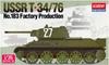 Academy Scale 183rd Arsenal Type Plastic Model Kit 13411 1/35 T-34/76