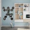 Removable Decals Hexagonal Mirror Mirror Stickers Peel-and-stick
