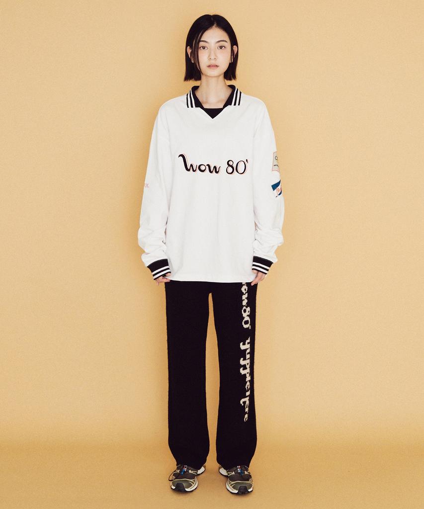 MAYOL Wow Collared T-Shirt_White