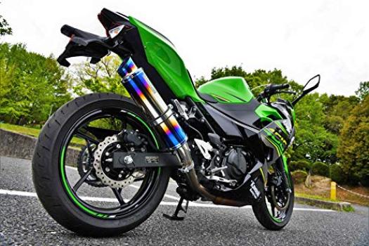 Beams Motor Company Heat Titanium Wheels for Ninja 400 R-EVO2 S/O 2BL-EX400G (G431-54-P1J)