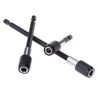 1/4 Inch Hex Shank Quick Release Bar Socket Screwdriver Bit Holder Magnetic Extension Chuck Adapter Screws Drill Driver Bit Set