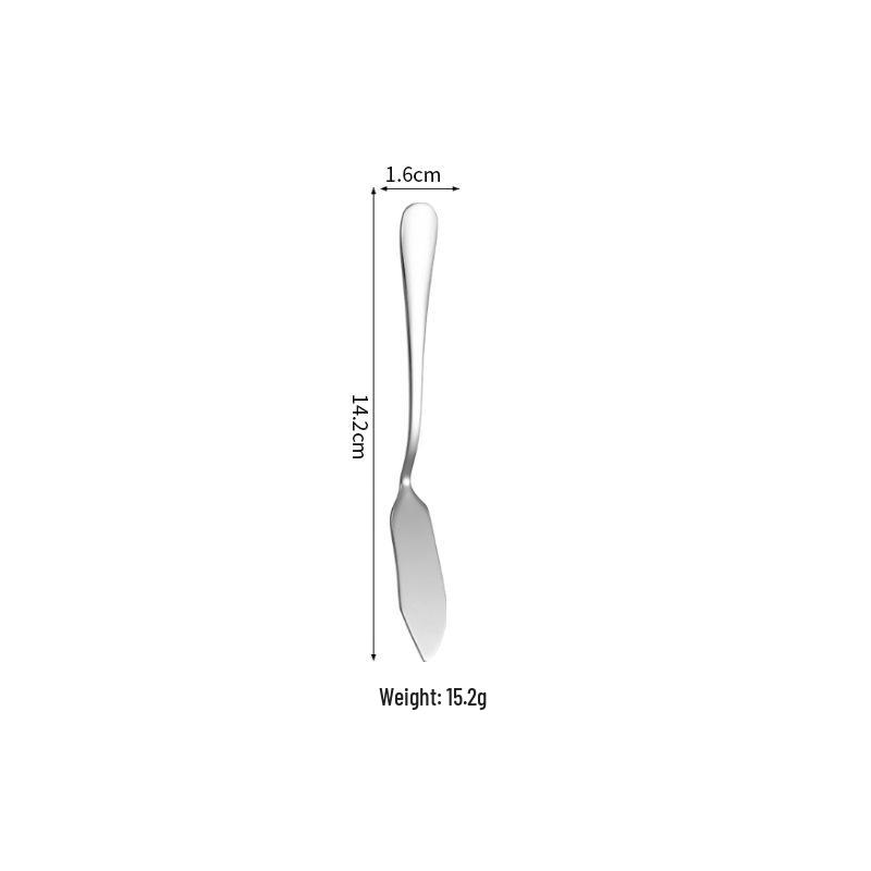 Robustní nerezová příborová sada 1010 ve westernovém stylu: Nůž, vidlička a míchací lžíce na steak a stolování.