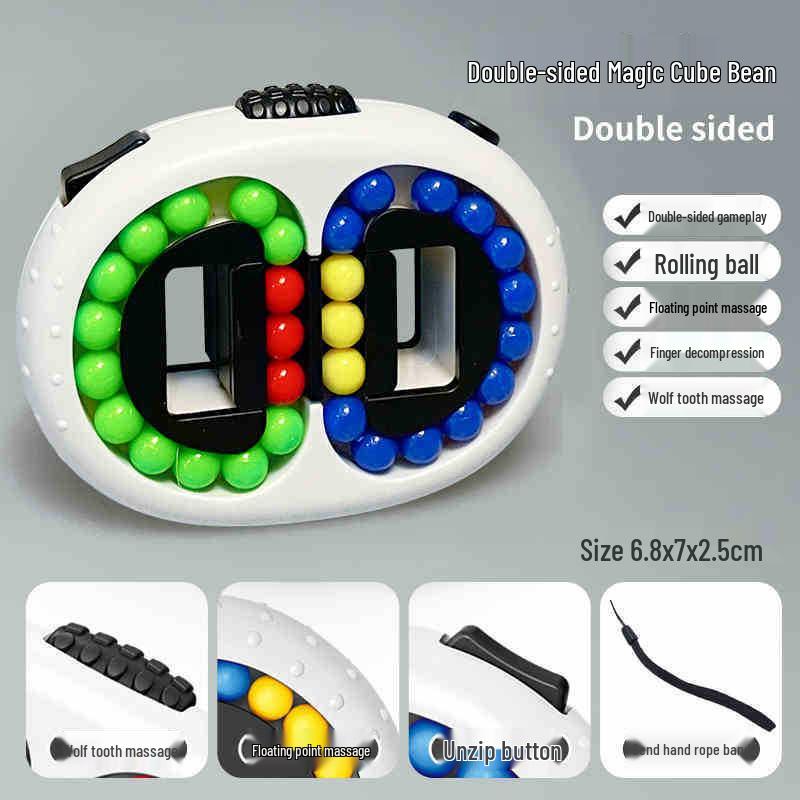 

Магічний Бін Куб Гіроскоп: Дитяча розвиваюча іграшка для зняття стресу