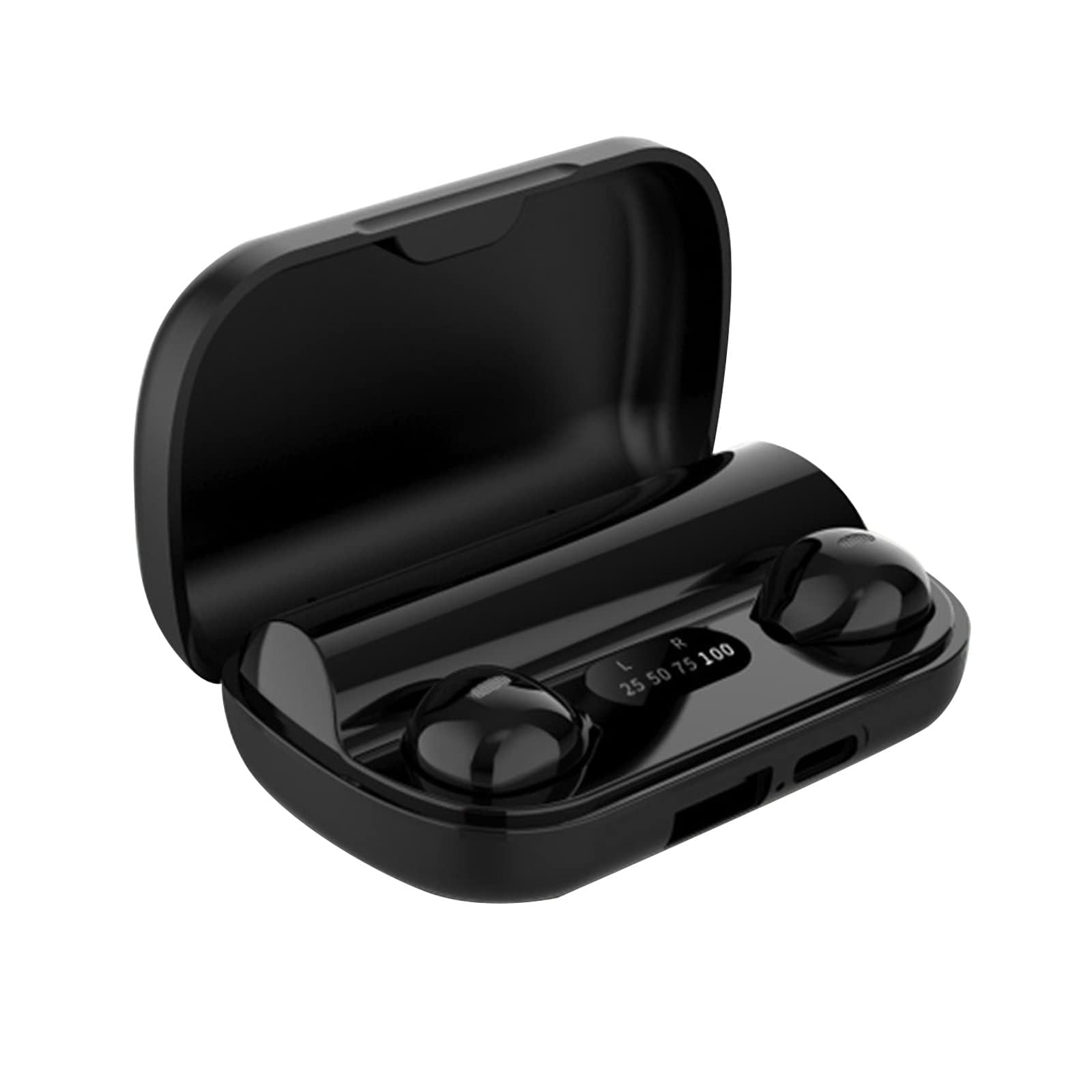 

Беспроводные Bluetooth-наушники Stealth для дня и ночи для маленьких Bluetooth-наушников для сна с шумоподавлением, долговечные беспроводные светодиодные, для дня и ночи, не вызывают боли при ворочании и чёрный