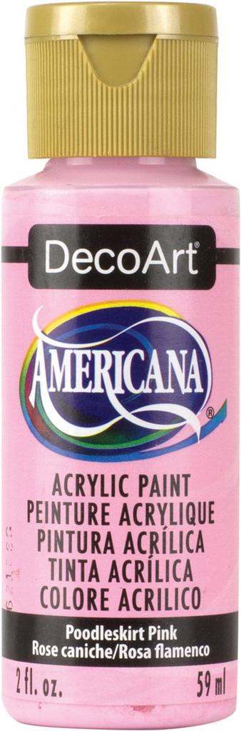 Deco Art Acrylic Paint Americana Poodle Skirt Pink DA-267 2oz.