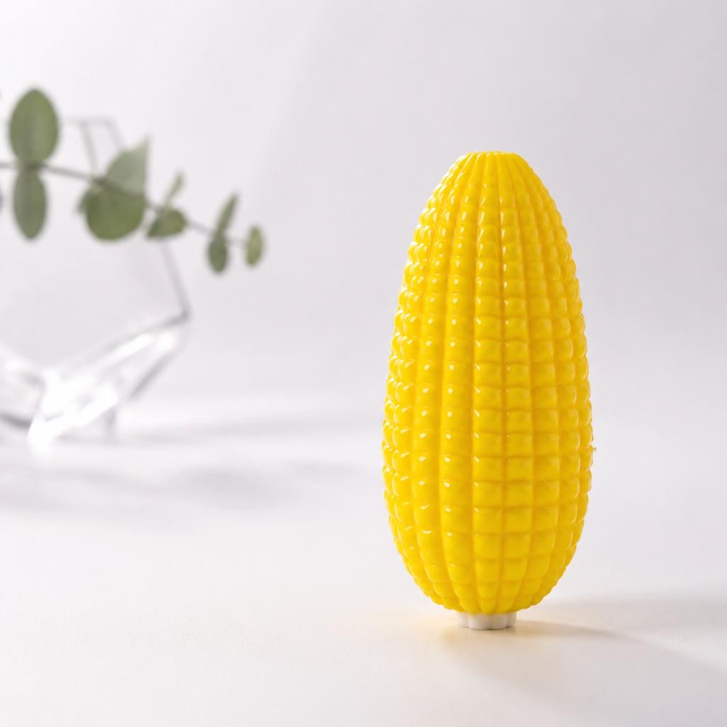 Corn Shaped Stress Relief Toy Soft Squeeze Sensory Fidget Toy for Hand Exercise and Anxiety Reduction Durable Material for Repeated Use