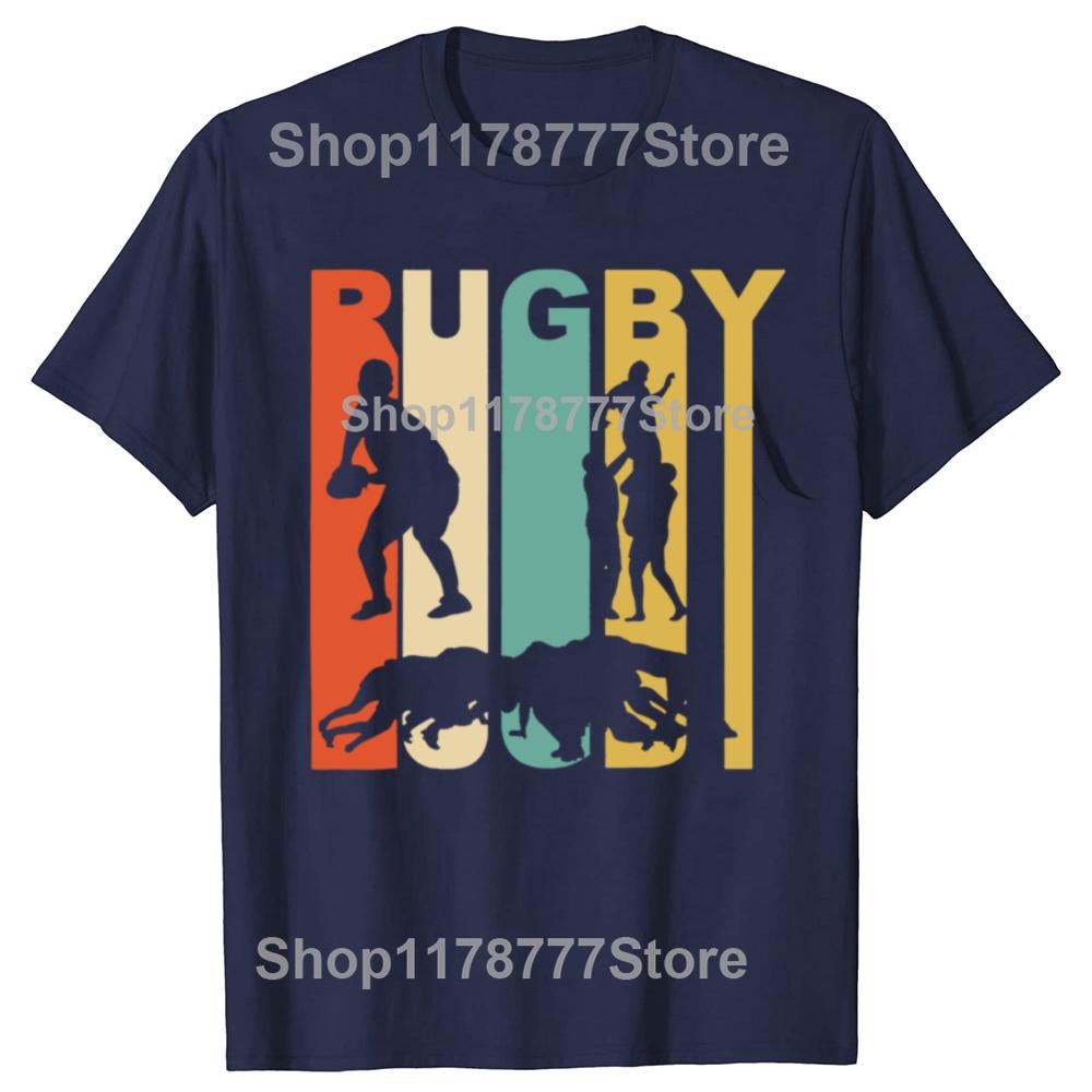 Funny Vintage 1970 Style Rugby T Shirts Summer Style Graphic Cotton Streetwear Short Sleeve Birthday Gifts Tshirt Unisexs Clothing