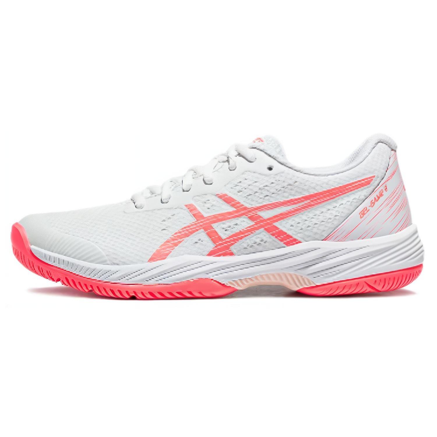 ASICS Gel Game 9 Белый Солнечный Коралл Женские 1042A211-104 35.5