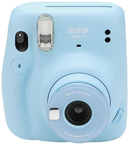 Fujifilm Instax Mini 11 Instant Camera, Sky Blue
