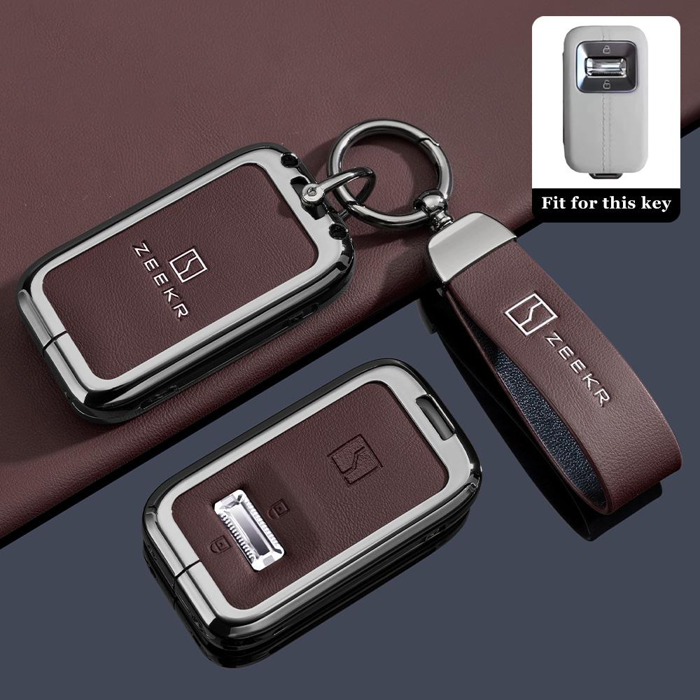 Étui Porte-Clés de Voiture Pour Zeekr 9X Ultra Max Porte-Clés Housse de Protection Télécommande Sac Coque Support Accessoires Fob